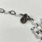 GIORGIO ARMANI / フラワーモチーフ3連ネックレス 参考定価：150,000程度