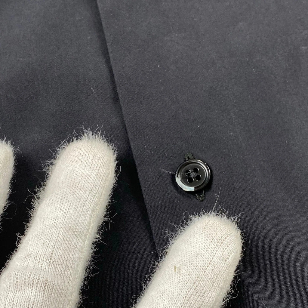 HERMES エルメス / スタンドカラー シャツ セリエボタン 変形デザイン SIZE：39（M程度）