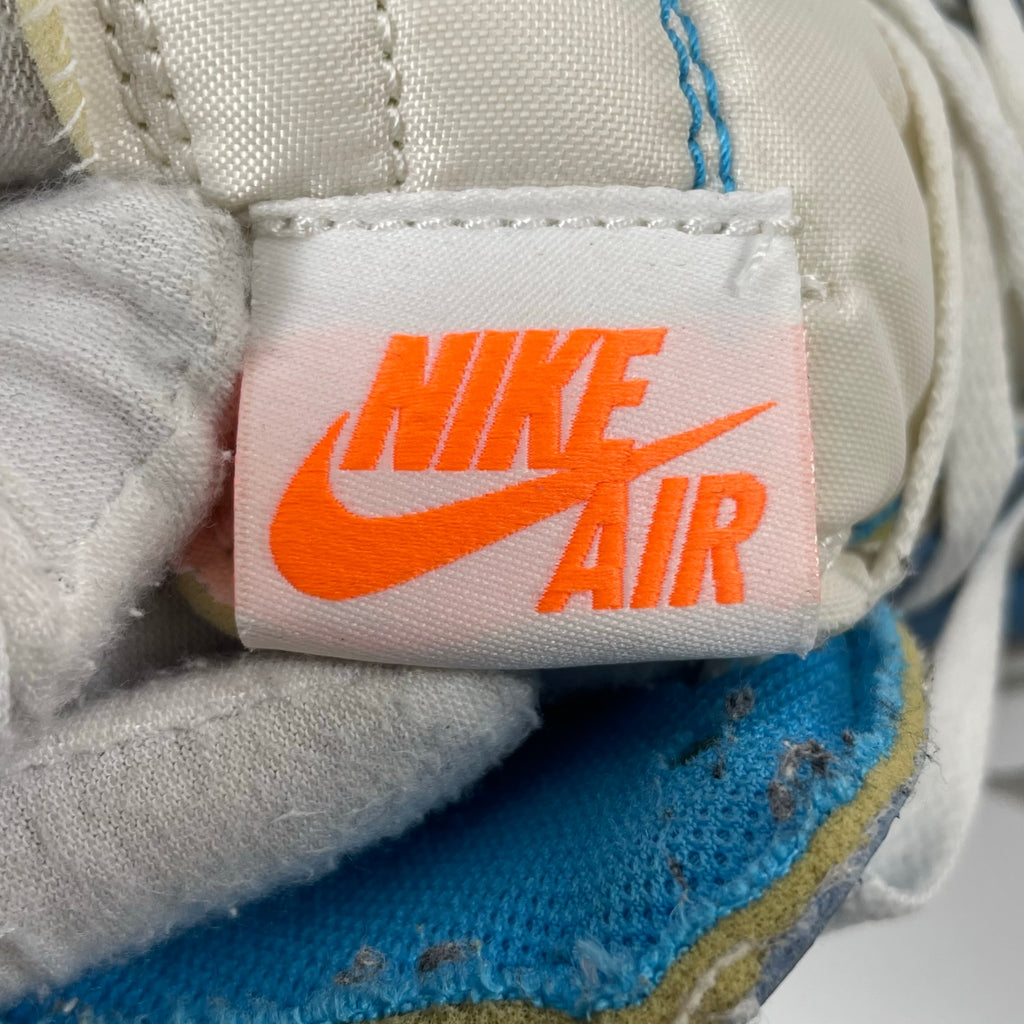 NIKE × OFF WHITE / Air Jordan 1 High UNC "White/Dark Powder Blue" 箱付 SIZE：28.5cm