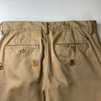 POLO RALPH LAUREN ポロラルフローレン / エンブレム刺繍 5ポケット チノ ポニー刺繍 SIZE:W29 L32