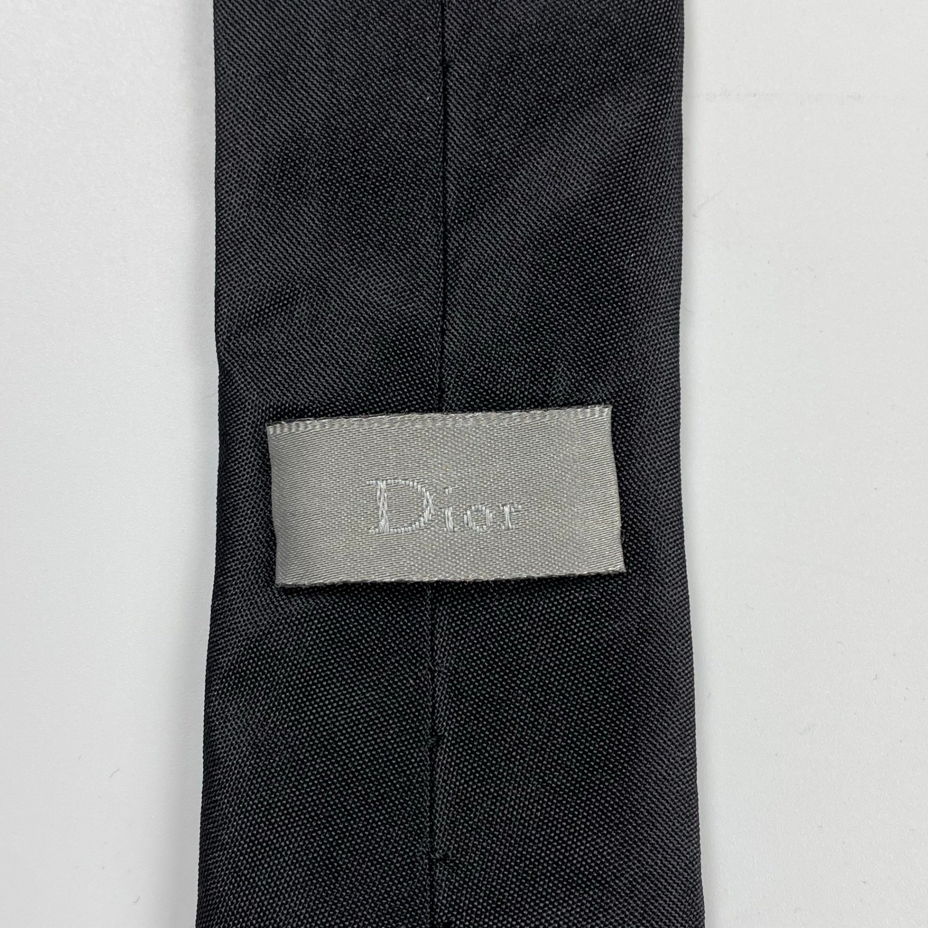 クリス期 アーカイブ Dior HOMME ディオール オム / アメンボ刺繍 ナロータイ モノトーン