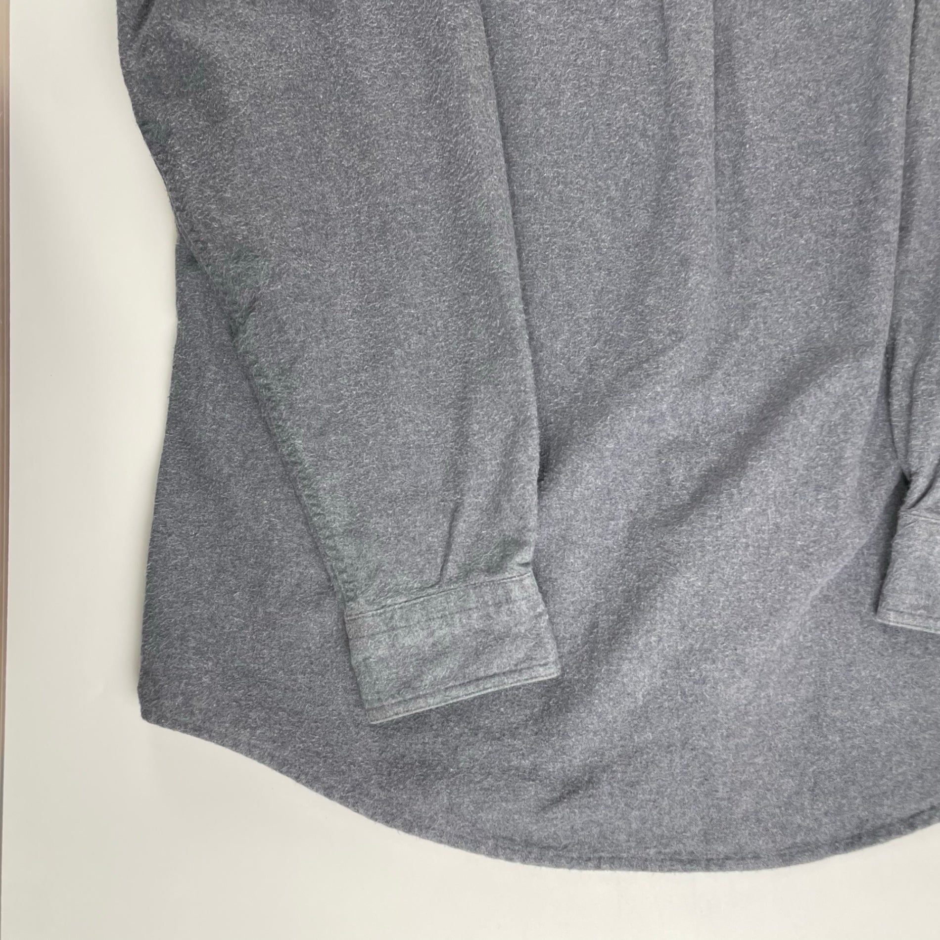 Woolrich ウールリッチ / 00s シャモアシャツ 企業ロゴ SIZE:L
