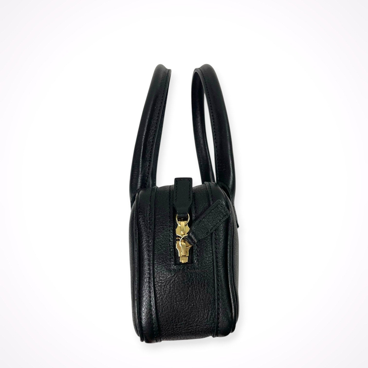 SHOJIFUJITA / SCREEN1 ミニハンドバッグ ブラック 参考定価：35,000+tax