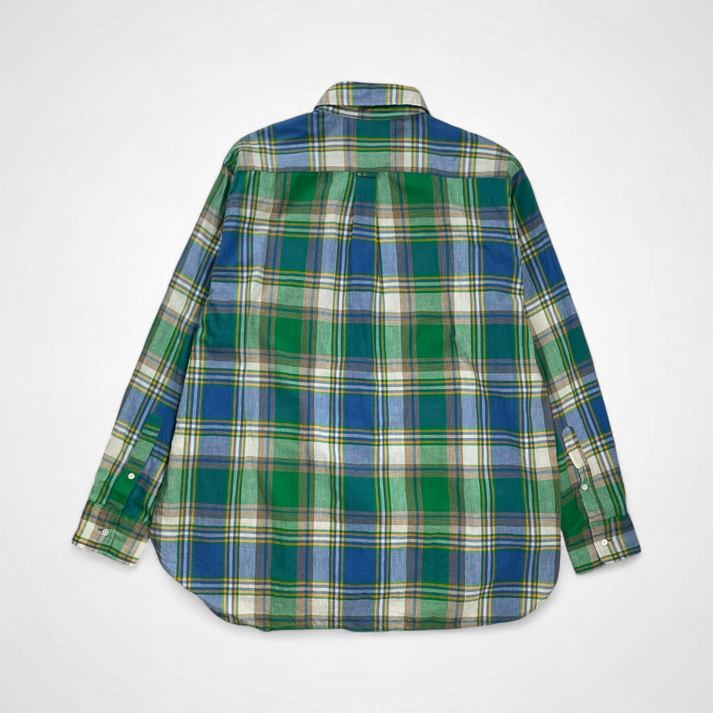 BEAMS PLUS ビームスプラス / BD MADRAS マドラスチェック ボタンダウンシャツ 参考定価：14,000+tax SIZE:M