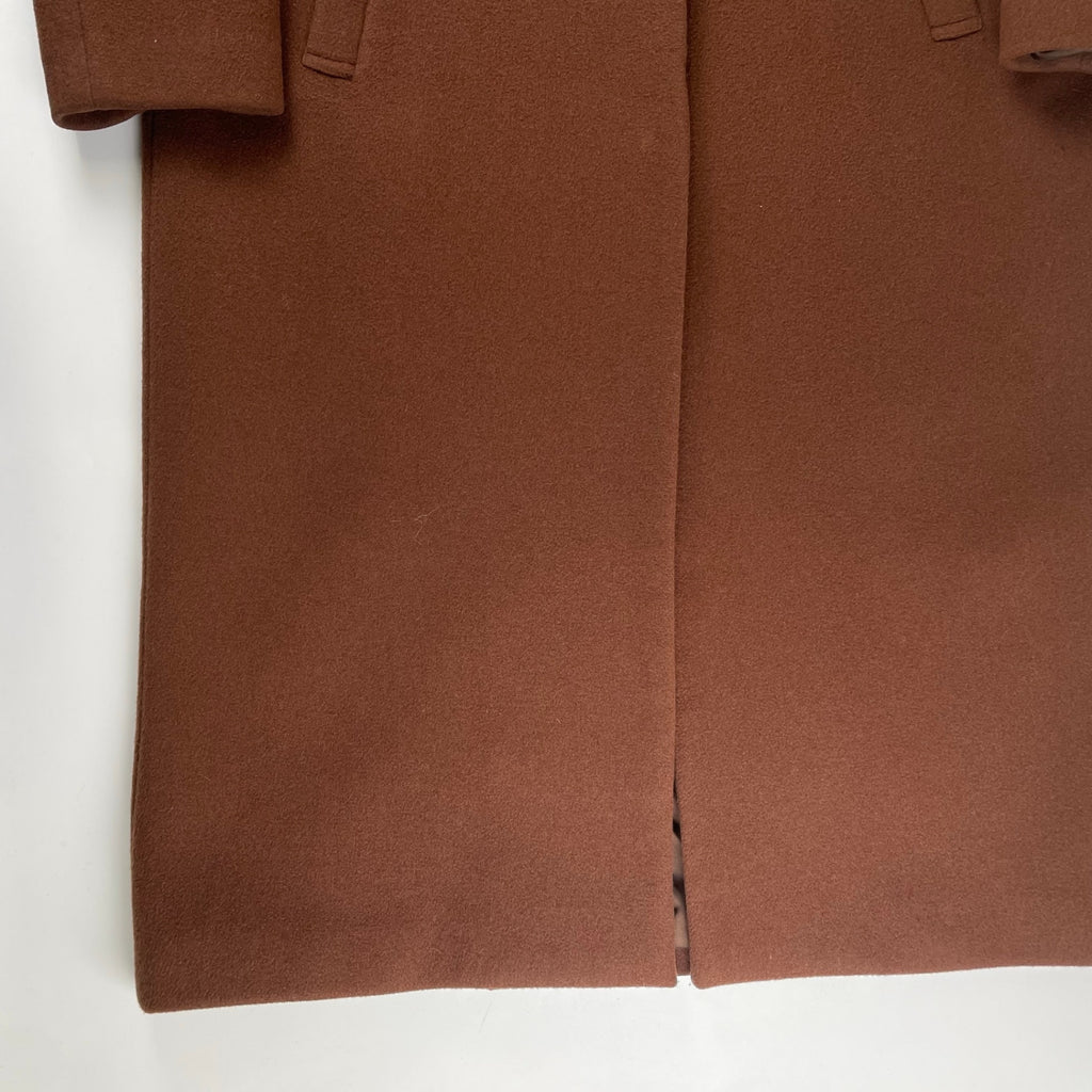 JOURNAL STANDARD ジャーナルスタンダード / スーパー140ビーバーVネックコート ブラウン 参考定価：35,000+tax SIZE:S