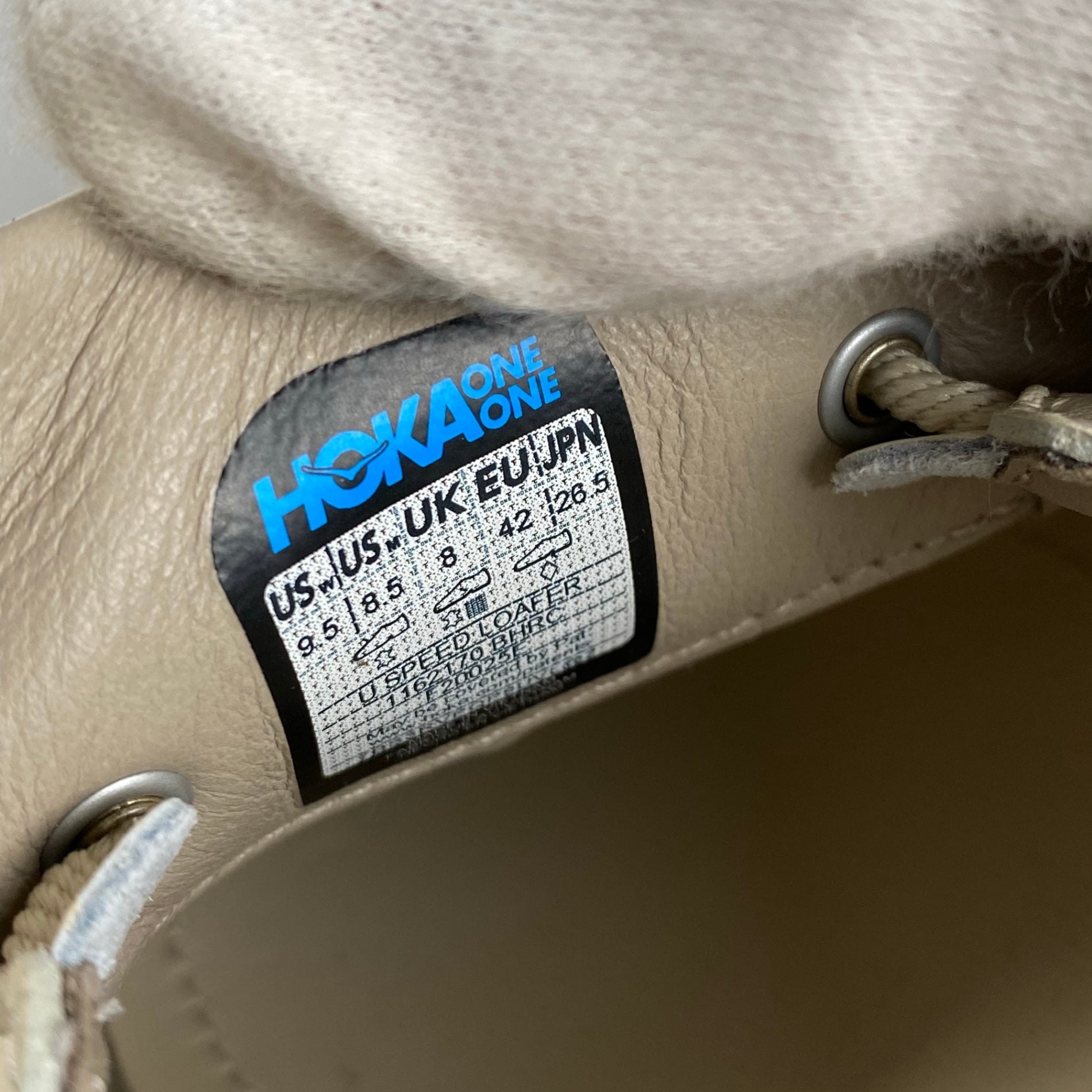 HOKA ONEONE / U SPEED LOAFER ローファー WALNUT/CAST IRON  SIZE：26.5cm