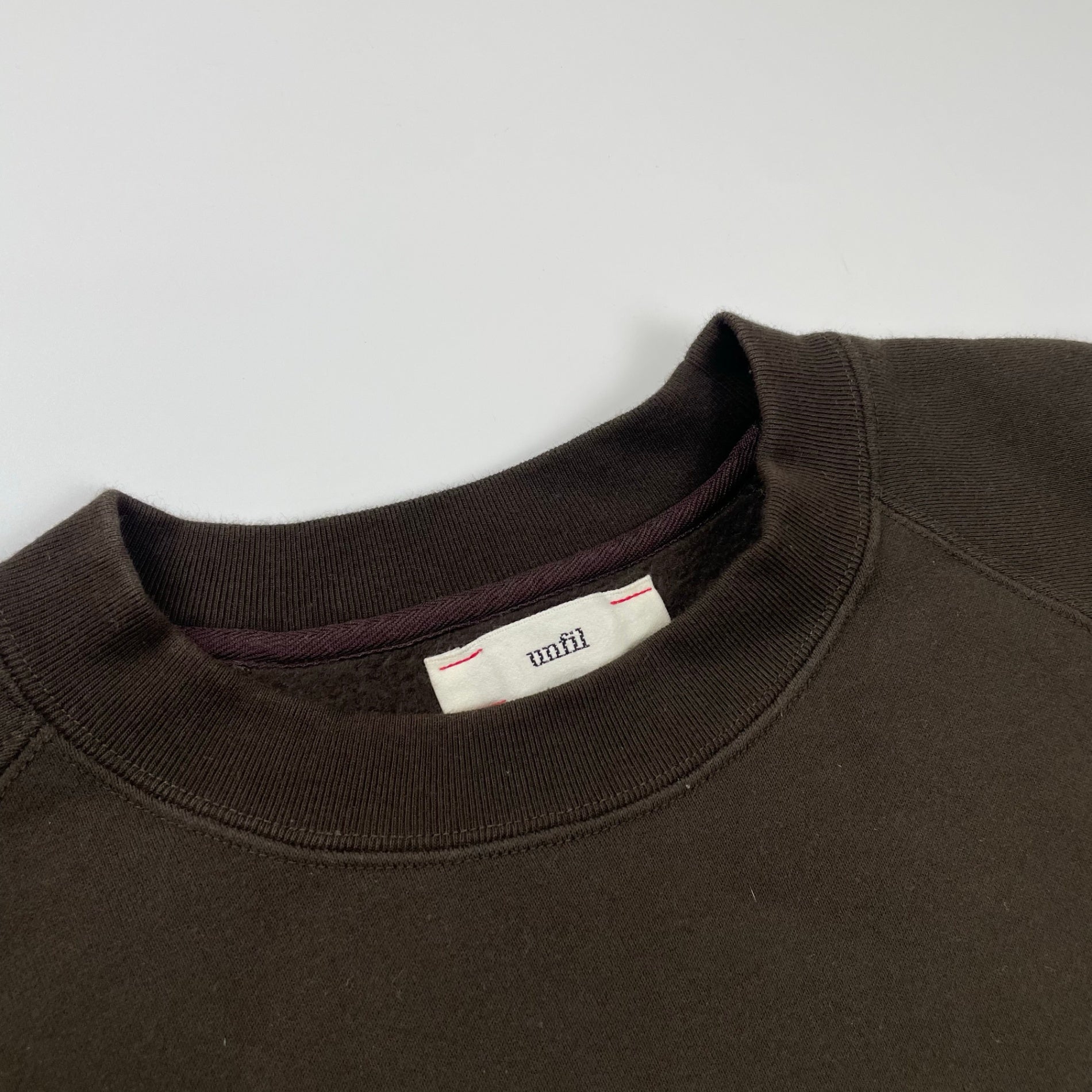 unfil アンフィル / COTTON-TERRY CREW NECK PULLOVER 参考定価：19,000+tax SIZE：3