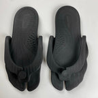 【カニエ ウエスト着用】 BALENCIAGA バレンシアガ / 足袋 ラバー サンダル ブラック 希少モデル  SIZE：27.5cm