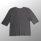 PLEATS PLEASE ISSEY MIYAKE プリーツプリーズ イッセイミヤケ / プリーツVネックカットソー PP02-FK117 SIZE:3(L程度)
