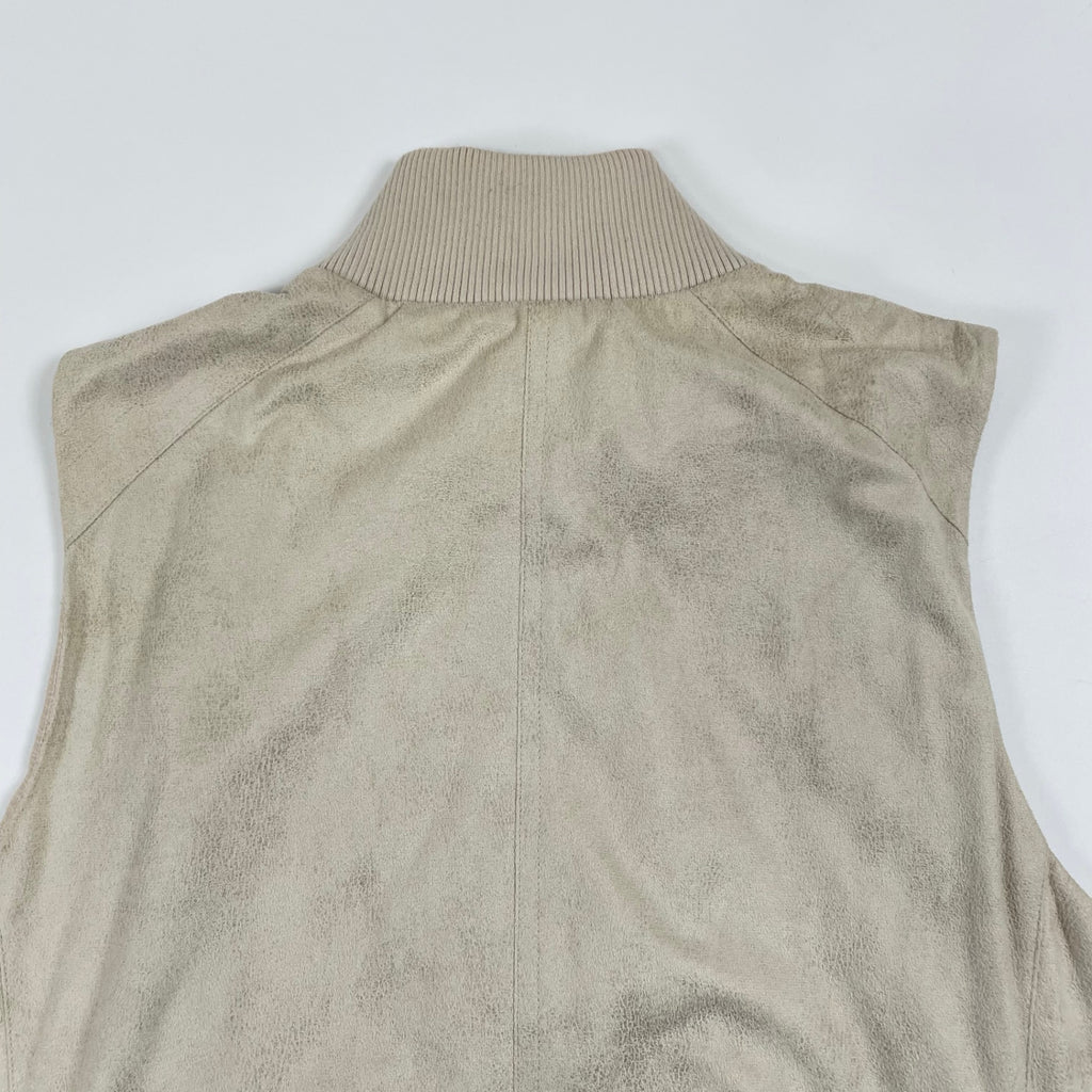 ARMANI EXCHANGE アルマーニ エクスチェンジ / エコスウェードベスト Y2K 参考定価：30,000程度 SIZE:L