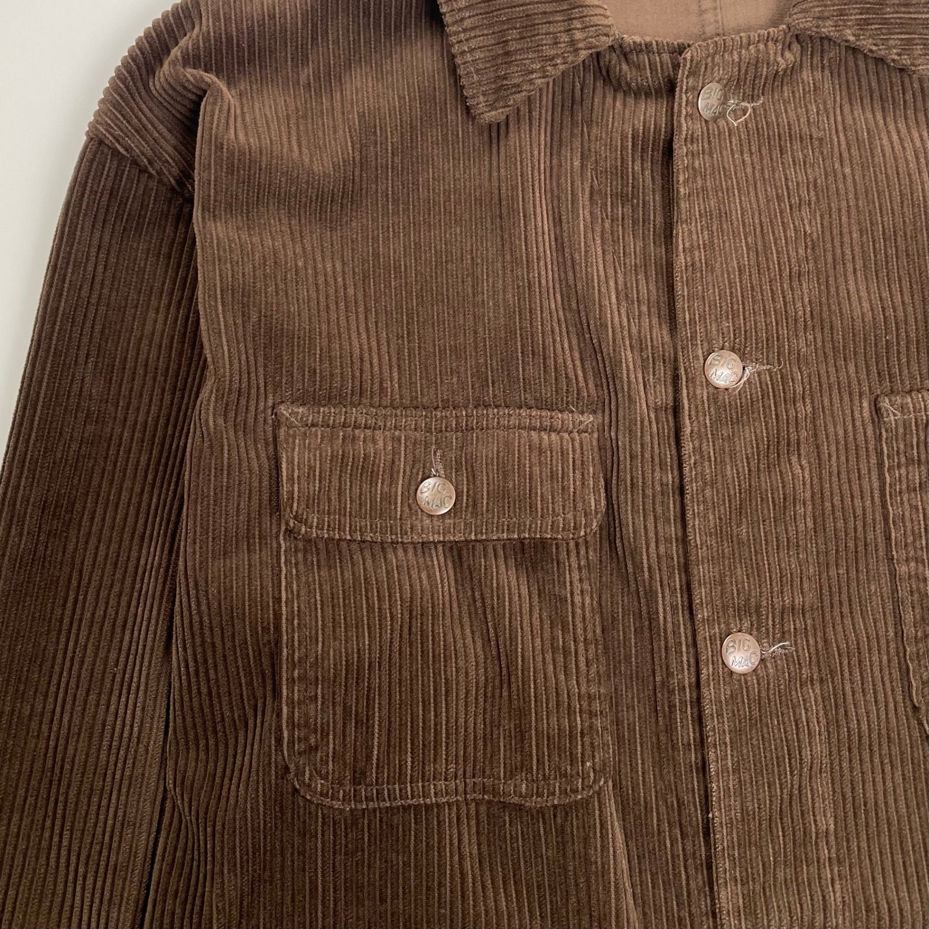 BIG MAC × FREAK'S STORE ビッグマック フリークスストア / 70s復刻 別注コーデュロイジャケット ブラウン SIZE：M