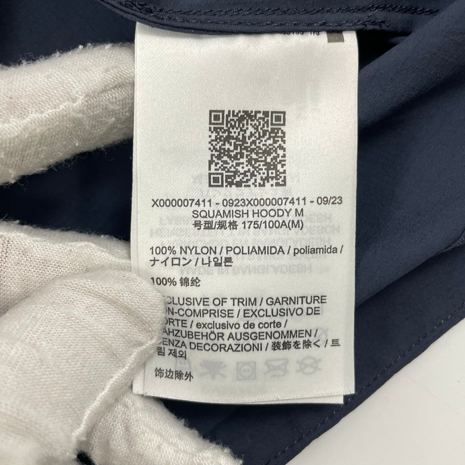 ARC'TERYX / SQUAMISH HOODY 参考定価：30,000+tax SIZE:M