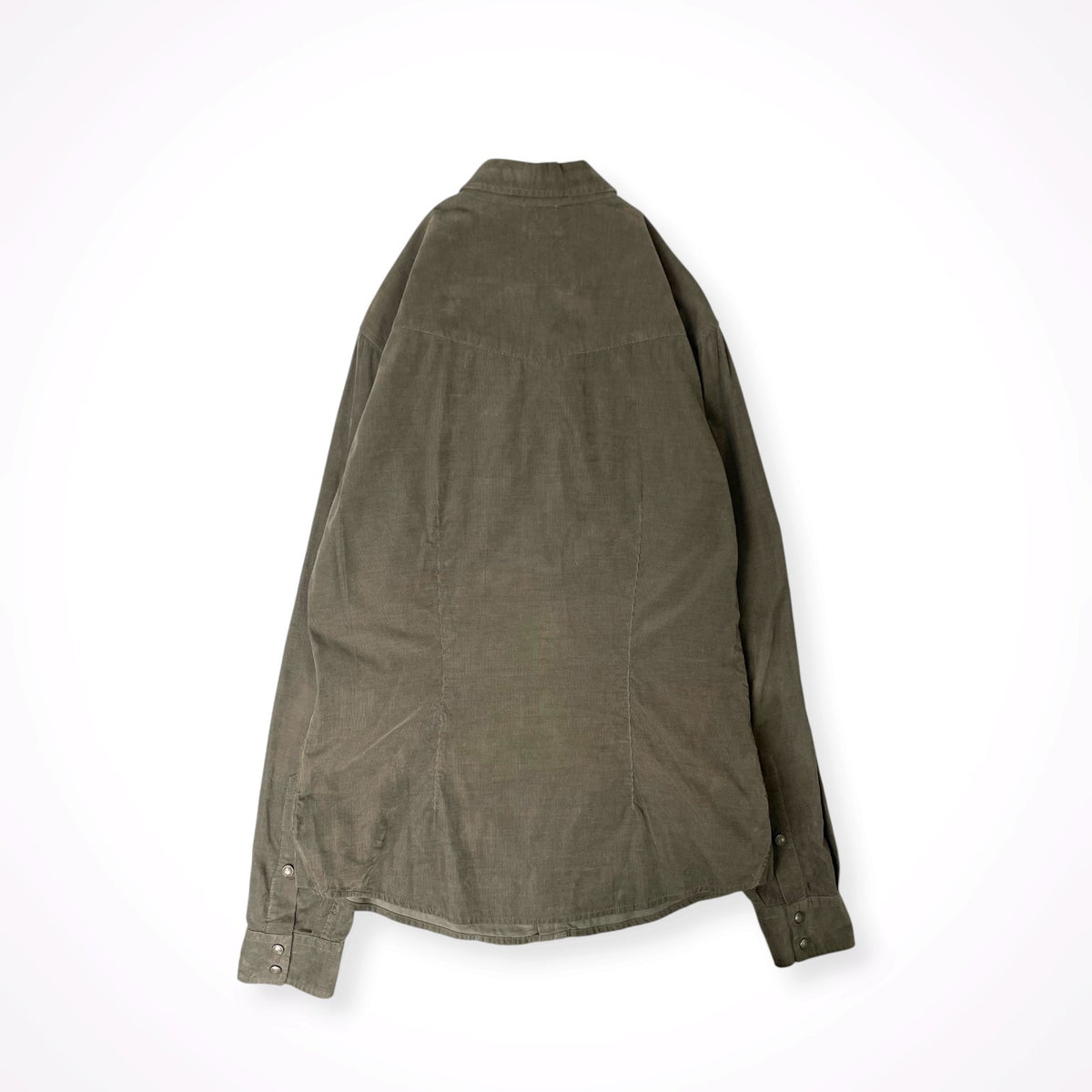 ARMANI JEANS / OLDコットンコーデュロイシャツ 参考定価：30,000程度 SIZE:S