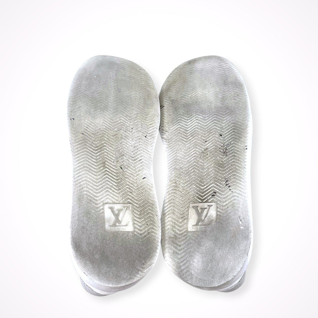 LOUIS VUITTON / ビバリーヒルズ ライン モノグラム レザー ローカットスニーカー 参考定価：160,000程度 SIZE：9 1/2