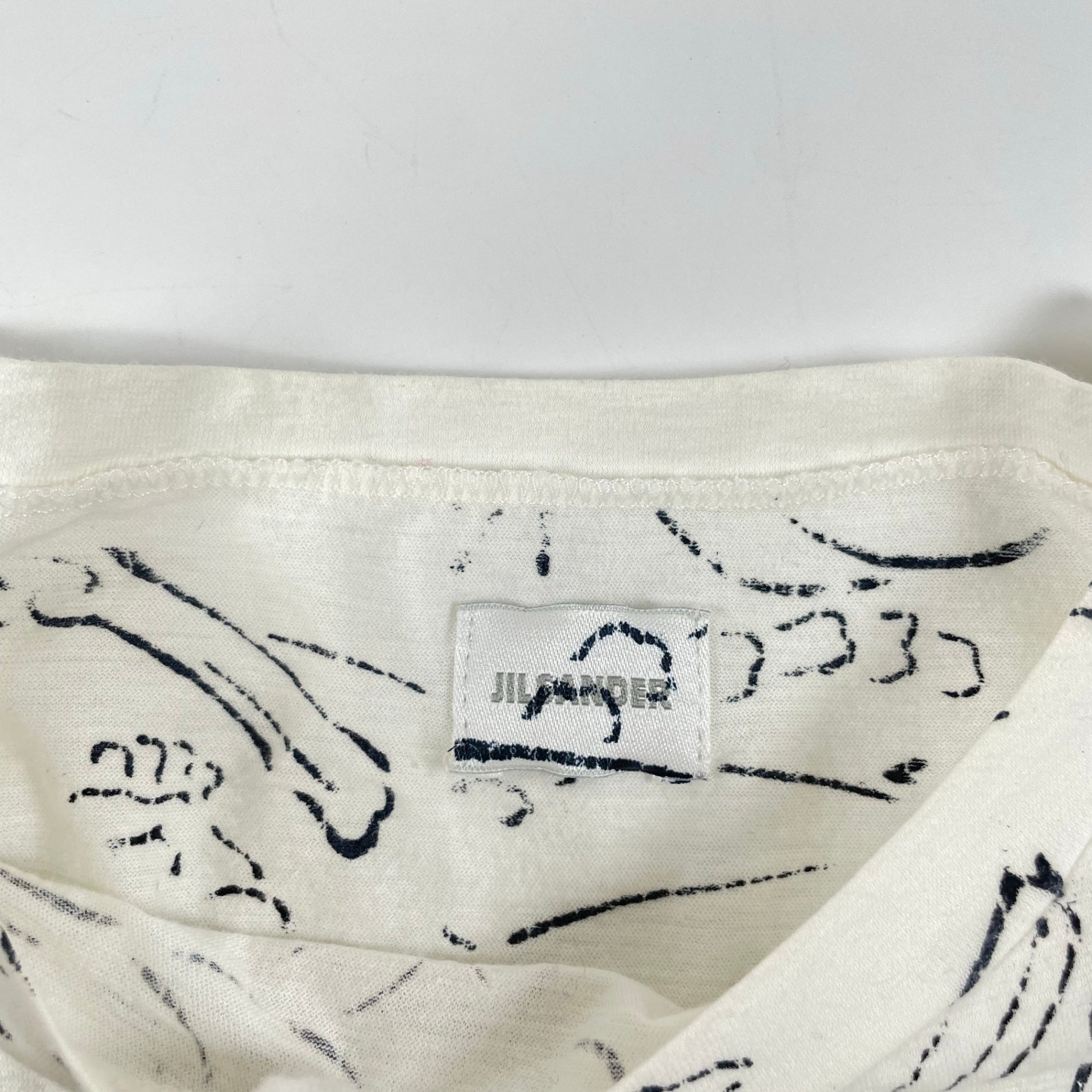 JIL SANDER / 浮世絵グラフィックTシャツ SIZE：M程度