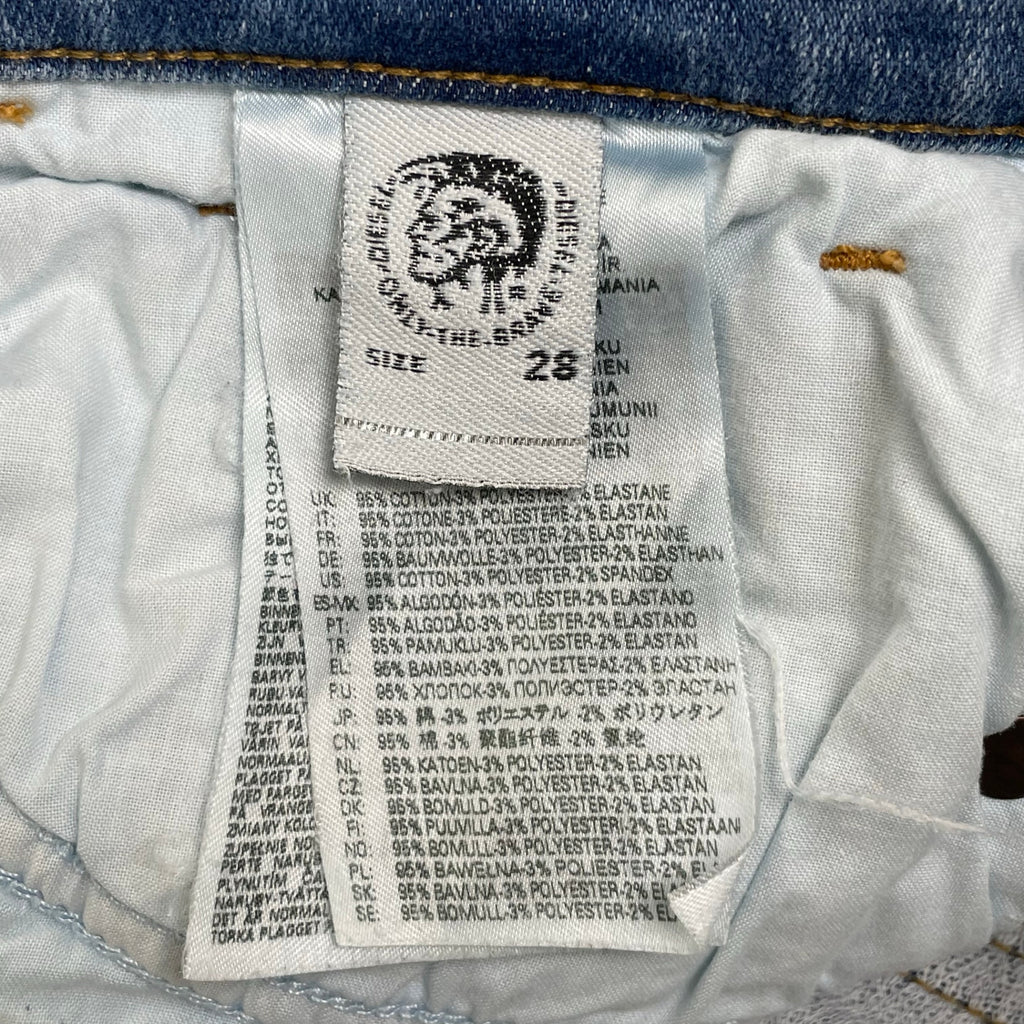 DIESEL ディーゼル / D-STRUKT JOGG デニムスウェットパンツ 069UU 参考定価：54,800 SIZE：28