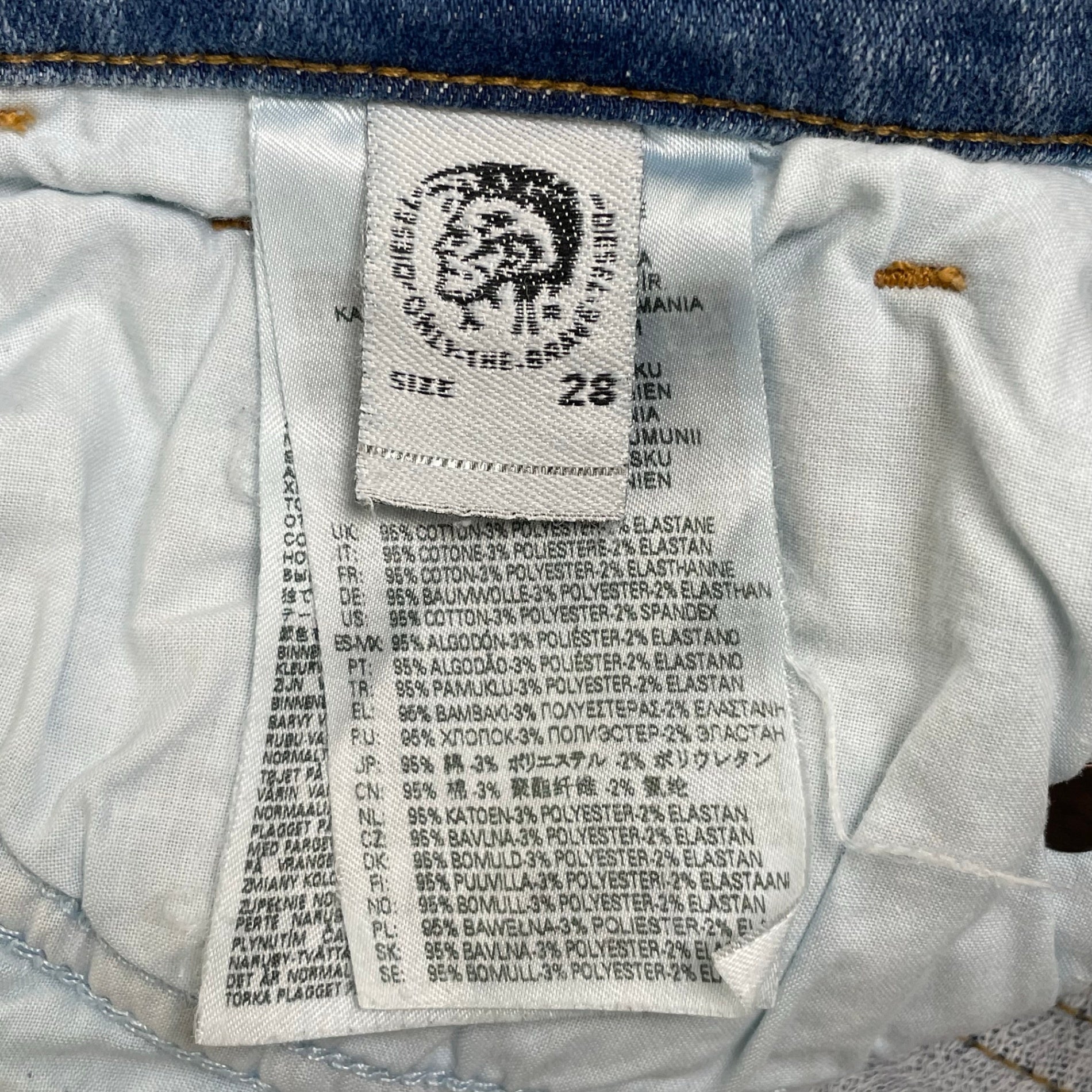 DIESEL ディーゼル / D-STRUKT JOGG デニムスウェットパンツ 069UU 参考定価：54,800 SIZE：28