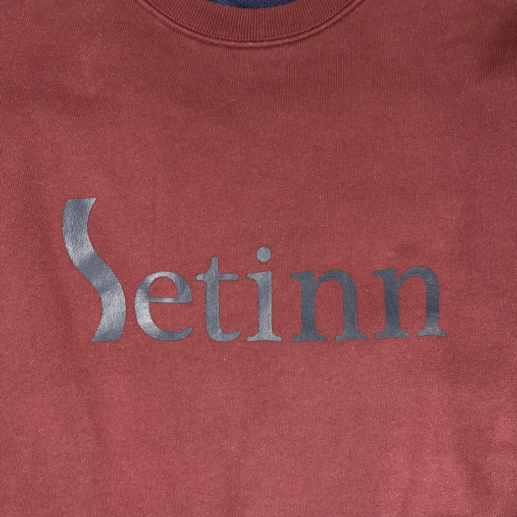 【美品】 Setinn セットイン BEAMS / Tour Crew Sweat ロゴ スウェット メッシュライナー ポケット付 SIZE:L
