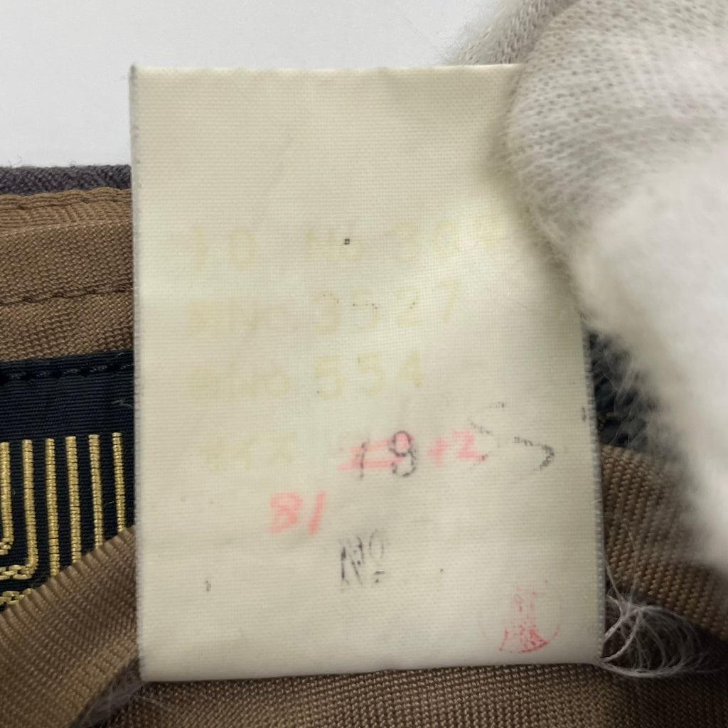 LANVIN PARIS ランバン パリ / ヴィンテージ2タックスラックス ウール100％ SIZE:W81cm