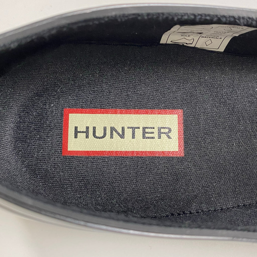HUNTER ハンター / リボンラバーローファー 極美品 参考定価：17,000+tax SIZE:UK6(25cm)