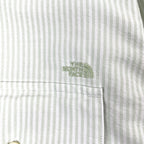 THE NORTH FACE PURPLE LABEL / Cotton Polyester Stripe OX B.D. Shirt 参考定価：19,000+tax SIZE：M
