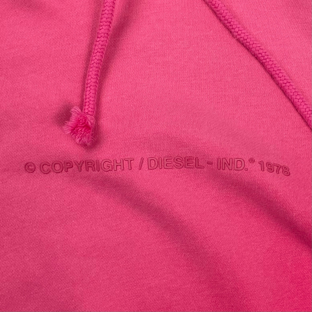 DIESEL ディーゼル / COPYRIGHT HOODIE フェードパーカー 参考定価：20,000程度 SIZE:XXS