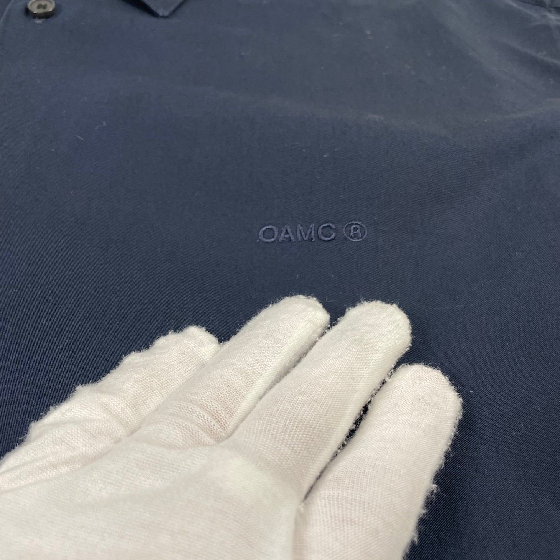 OAMC / system shirt ブラック 参考定価：60,000程度 SIZE:L