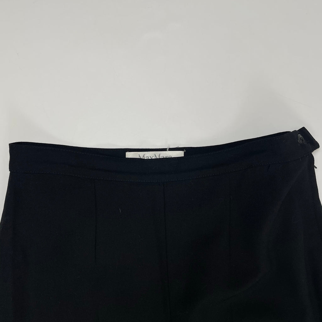 MaxMara INDISPENSABLE / アーカイブ Lycraストレッチストレートパンツ 白タグ SIZE：40
