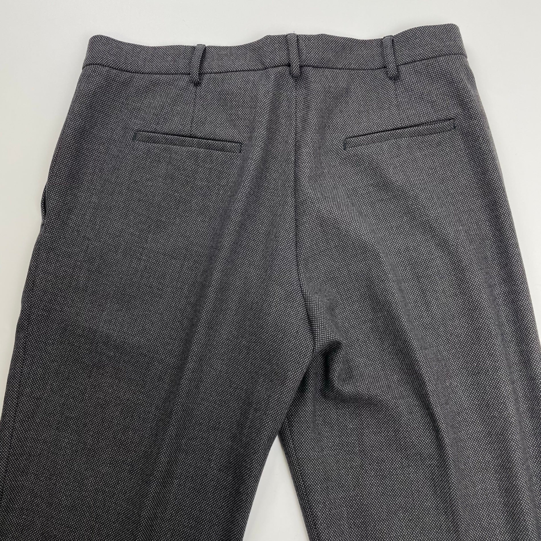 JIL SANDER ダークグレー スラックス JIL SANDER ジルサンダー / センタープリーツストレートスラックス