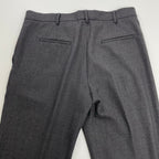 JIL SANDER ジルサンダー / センタープリーツストレートスラックス グレー 参考定価：100,000程度 SIZE：38
