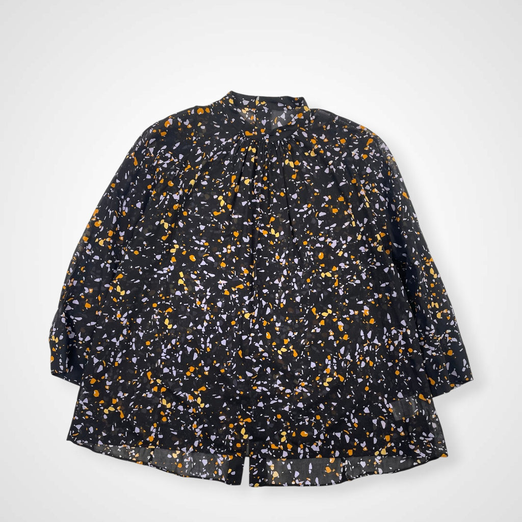 DES PRES デプレ / 総柄コットンブラウス 参考定価：35,000程度 SIZE:36
