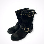 JIMMY CHOO / 「BIKER」スタッズエンジニアブーツ 参考定価：200,000程度 SIZE:37 1/2