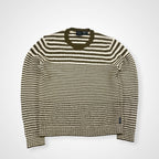 ARMANI EXCHANGE アルマーニエクスチェンジ / 3パターンボーダーニット 参考定価：21,000+tax SIZE:M