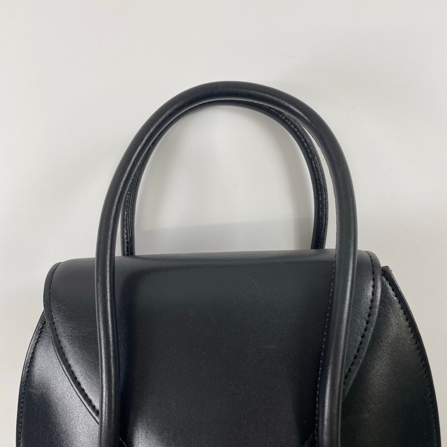 CARVEN Paris / 8-90s ヴィンテージレザーバッグ