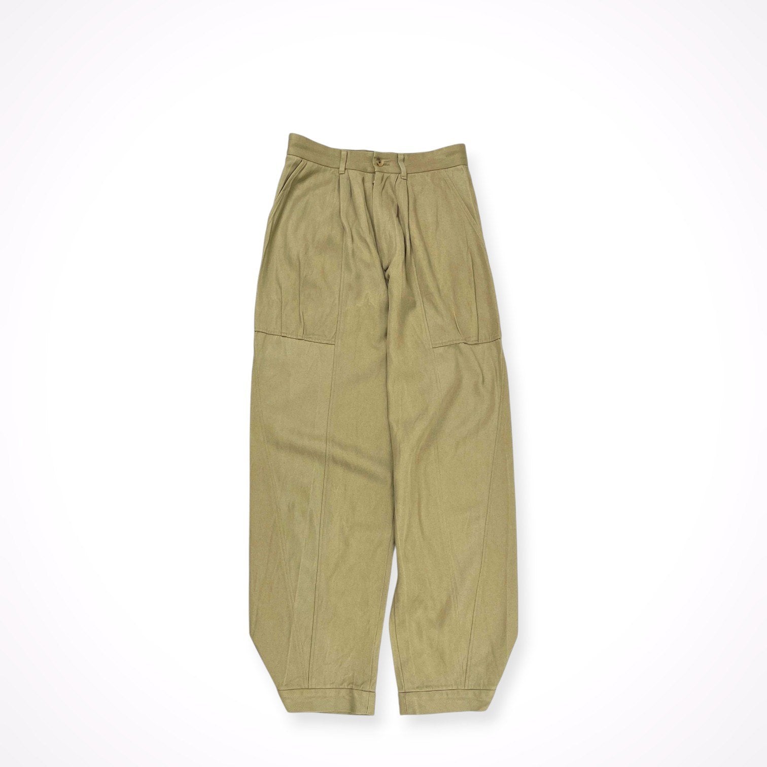 6(ROKU)BEAUTY＆YOUTH ロク ビューティーアンドユース / RAYON COTTON TUCK PANTS 参考定価：21,000+tax SIZE:36