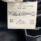 Loro Piana × SHIPS / STORM SYSTEMドスキン ステンカラーコート 参考定価：55,000+tax SIZE:L