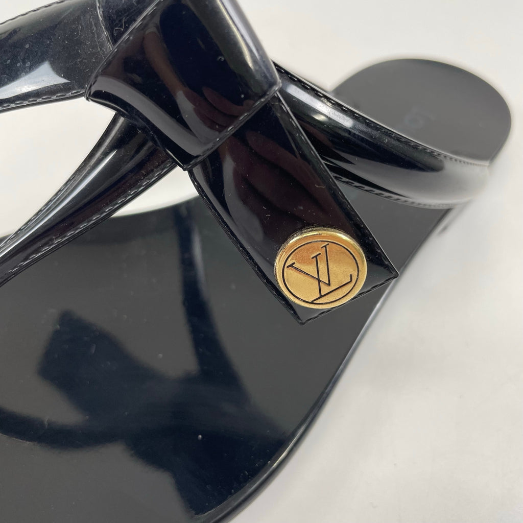 LOUIS VUITTON / シースターライン ラバーリボンサンダル 参考定価：70,000程度 SIZE：34