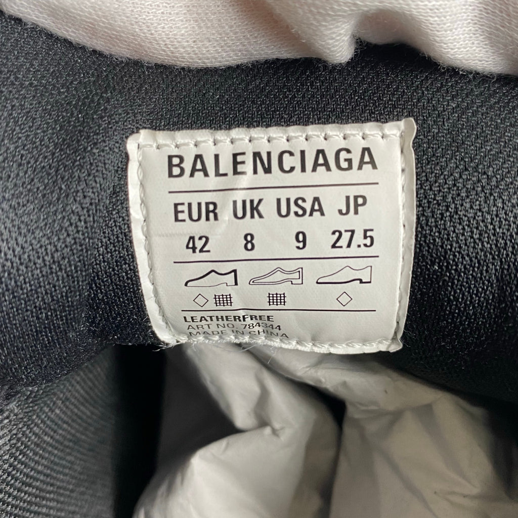 【鑑定済み】 BALENCIAGA バレンシアガ / 10XL ローカットスニーカー 希少カラー ブラック グリーン ダメージ加工 784344 SIZE：27.5