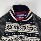 JUNYA WATANABE COMME des GARCONS MAN / 11AW ノルディック切替スタジャン SIZE:S