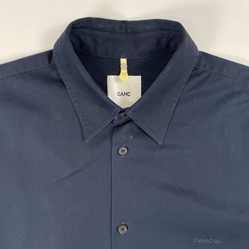 OAMC / system shirt ブラック 参考定価：60,000程度 SIZE:L