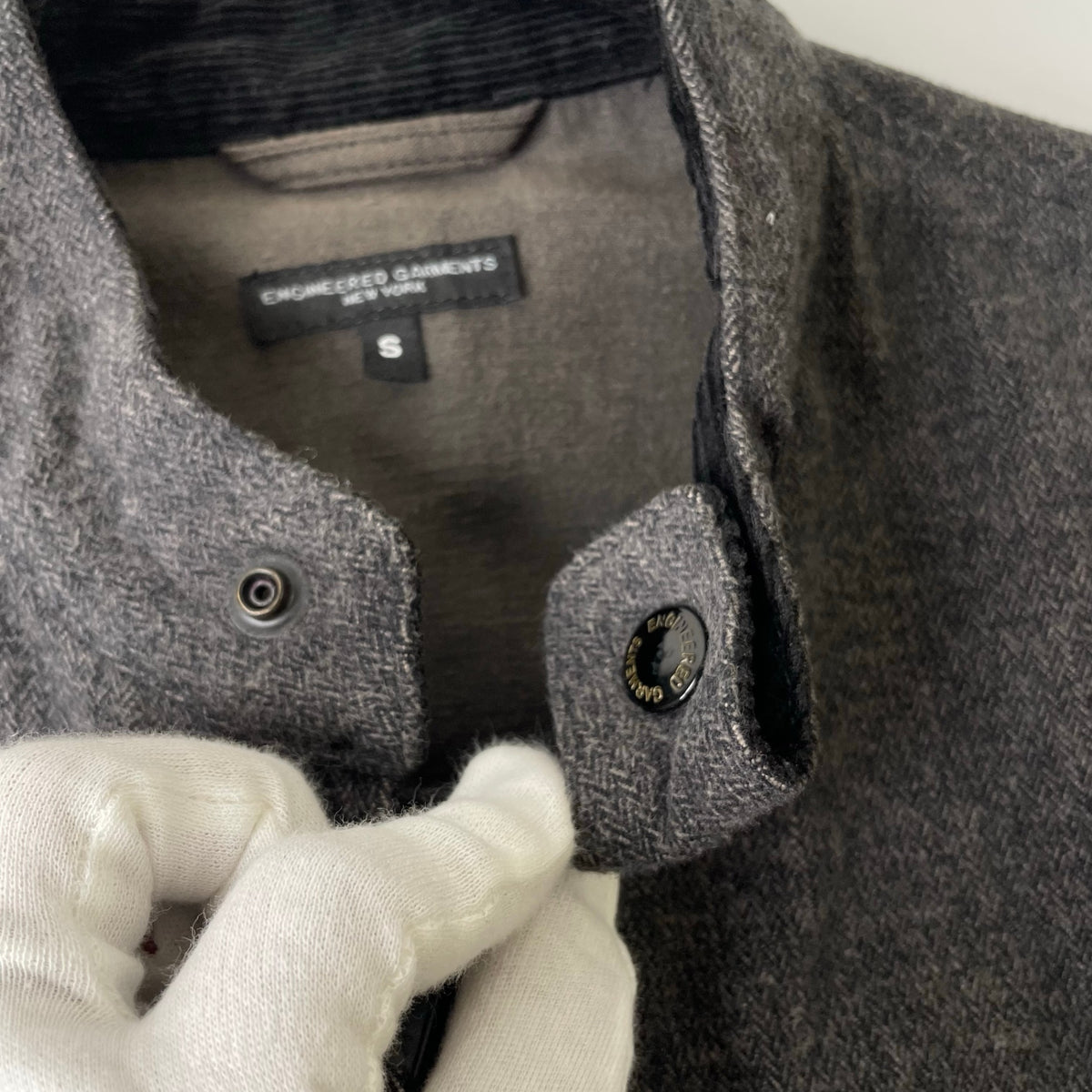 ENGINEERED GARMENTS / コットンモールスキンHBTジャケット 参考定価：60,000程度 SIZE:S