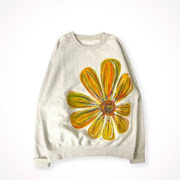 No Brand / フラワーアートスウェット SIZE:L