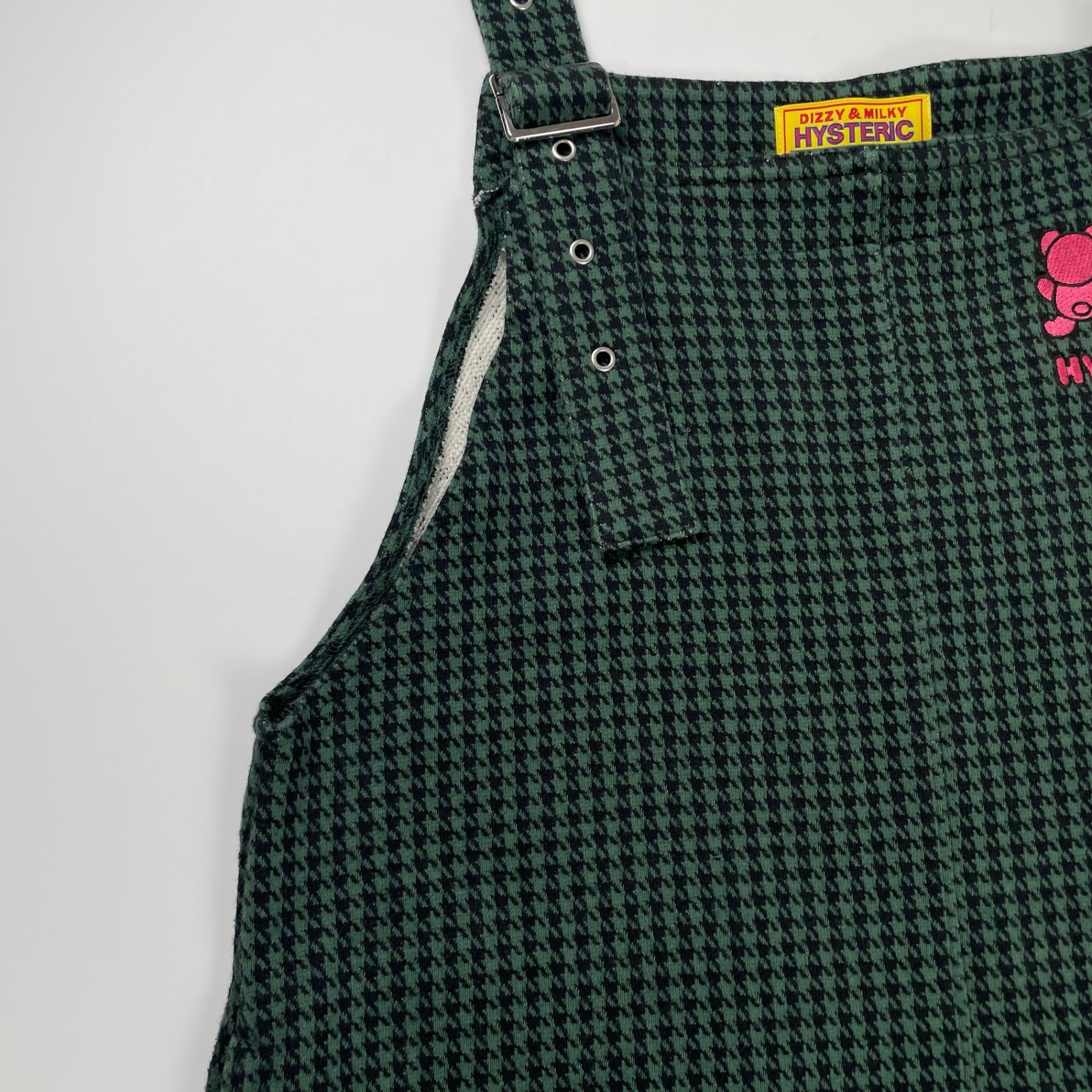 HYSTERIC GLAMOUR ヒステリックグラマー / BACK BEAR刺繍 ジャンパースカート 参考定価：36,000+tax SIZE:FREE