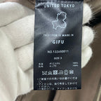 UNITED TOKYO / メルトンジャージZIPブルゾン 参考定価：20,000+tax SIZE：3