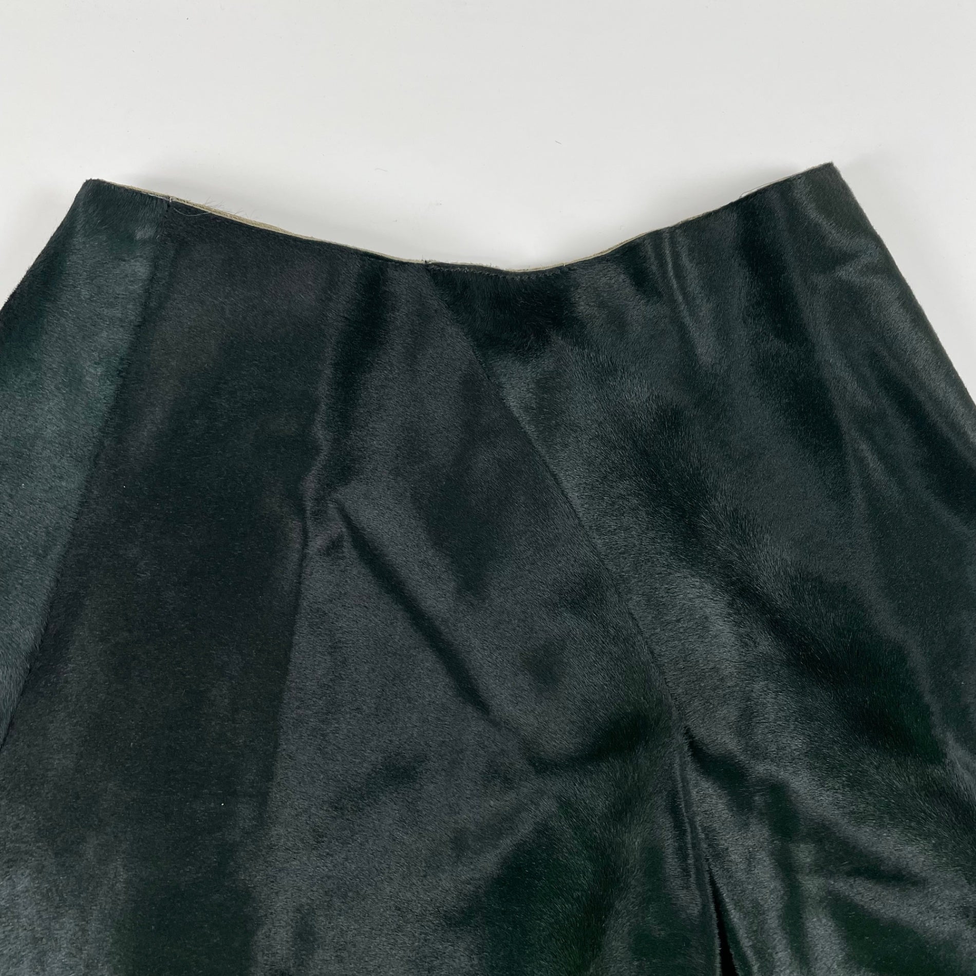 HETTABRETZ / ハラコレザースカート グリーン SIZE:42