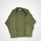 mila schon UOMO ミラショーン ウオモ / VINTAGE エンブレムニットジャケット MADE IN ITALY SIZE:M