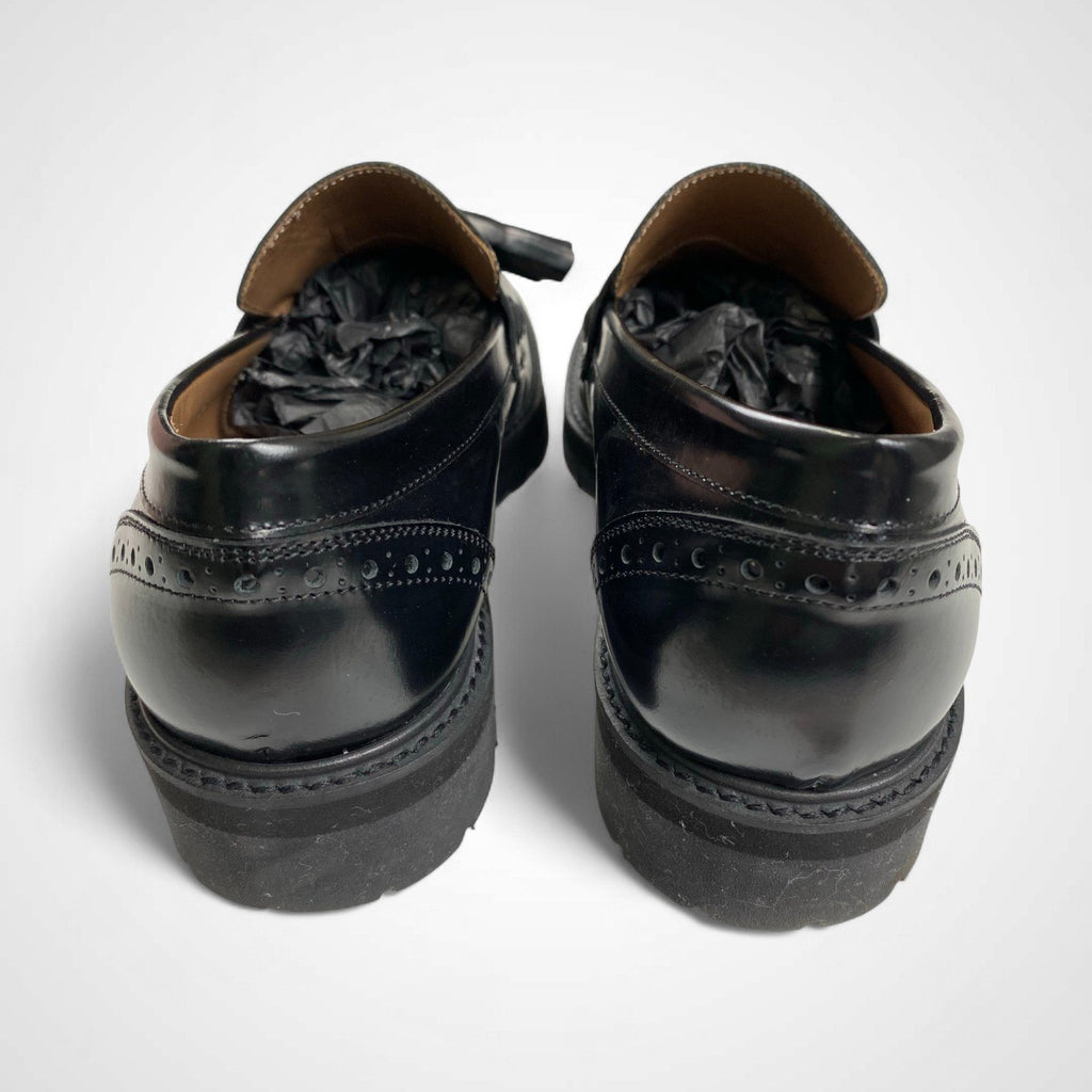 Pertini ペルティニ / タッセルローファー ブラック 参考定価：31,000+tax UNITED ARROWS取扱い SIZE:37.5(23.5cm程度)