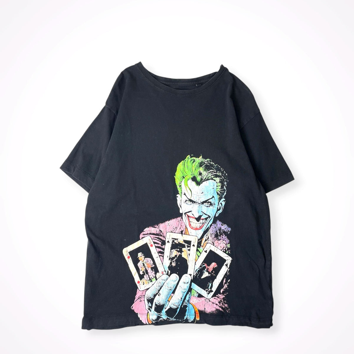 BATMAN / オフィシャル ジョーカーTEE MARVEL SIZE:L