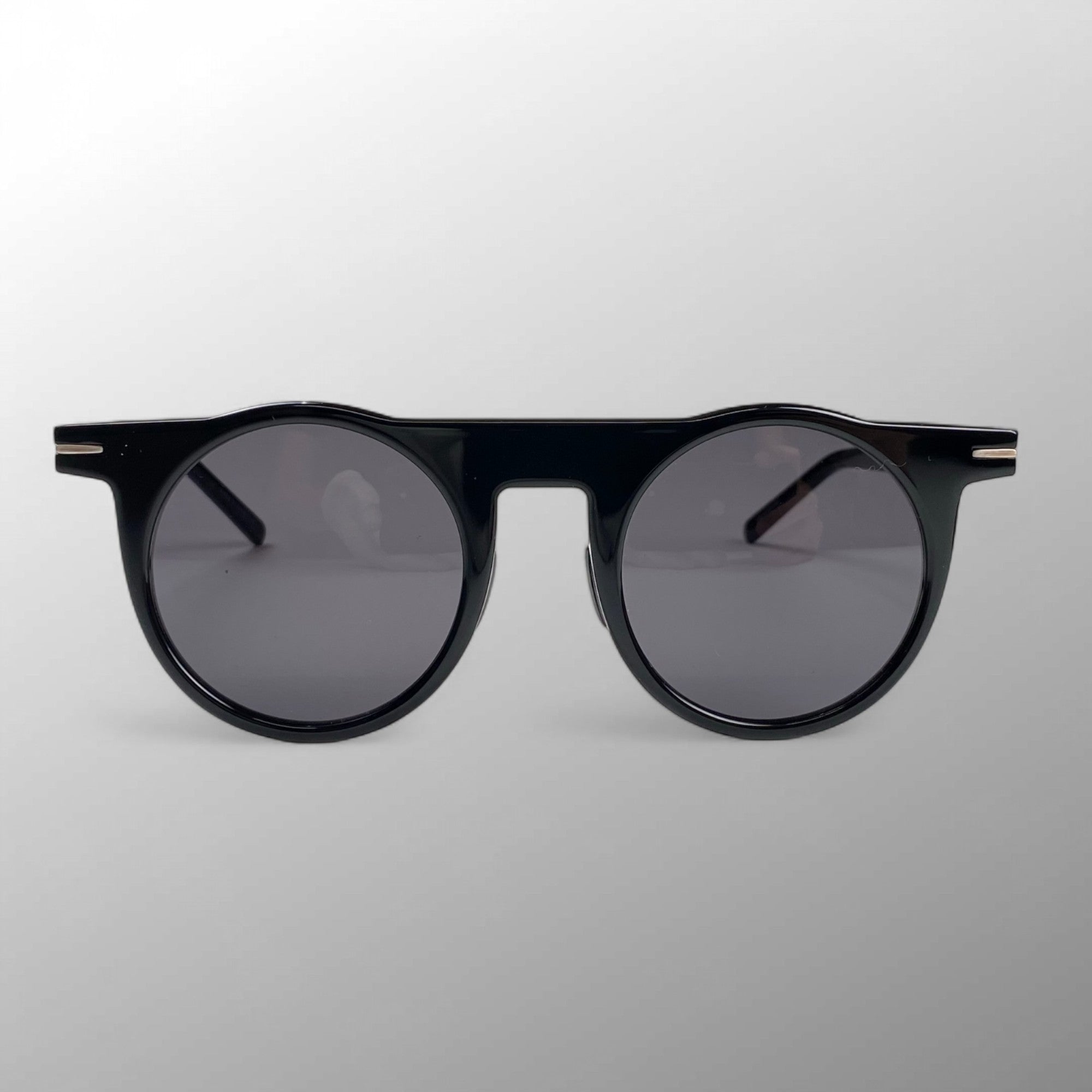 【極美品】ISSEY MIYAKE イッセイミヤケ × 金子眼鏡 / GEOMETRY-BOSTON ラウンド サングラス 参考定価：50,000+tax