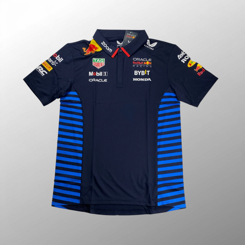 オフィシャル ORACLE Red Bull RACING / レーシングシャツ チームポロシャツ 2024 SIZE:L